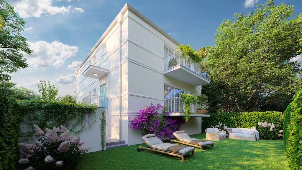 willa miejska premium | ogród | garaż podziemny