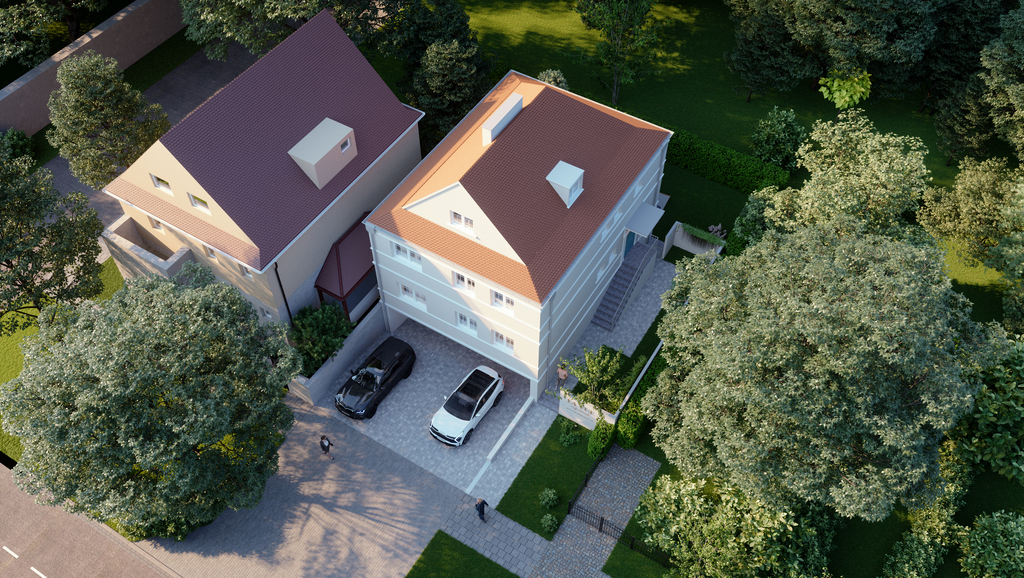 willa miejska premium | ogród | garaż podziemny