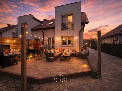 Bliźniak w Sokołowicach | Pompa ciepła | Taras!