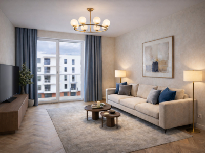 2 Rooms | 7th Floor | 80k PLN Below Developer