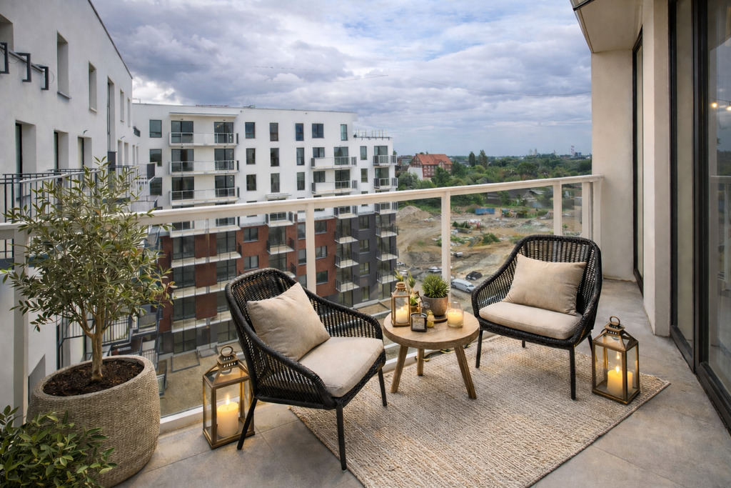 2 Rooms | 7th Floor | 80k PLN Below Developer