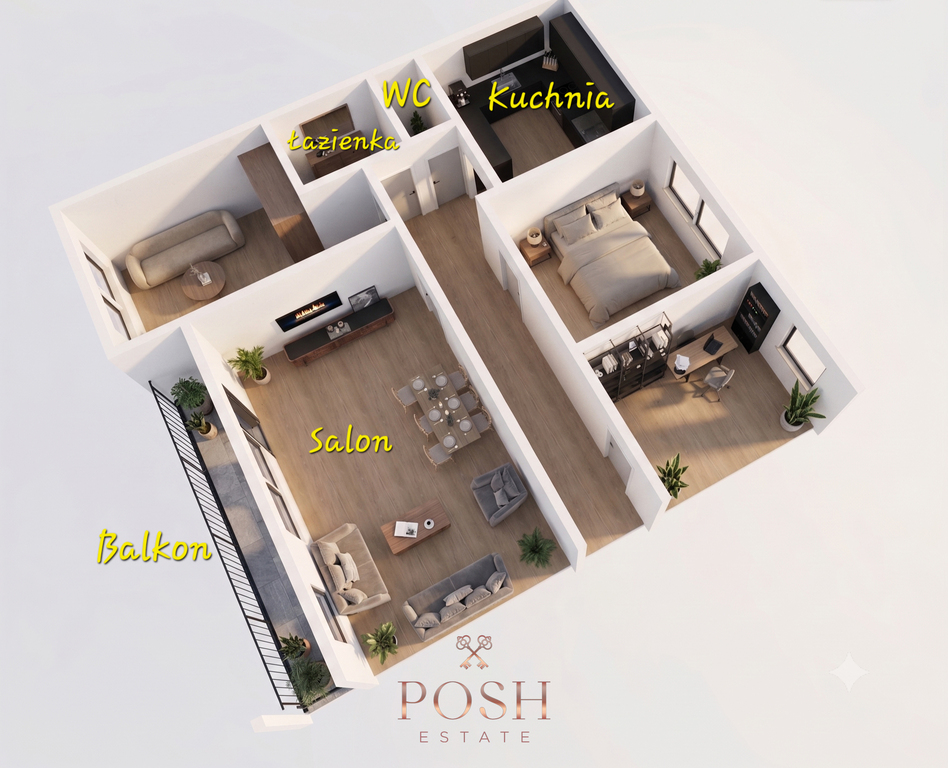 Zamknięte osiedle! 4 pok. | duży balkon | +kuchnia