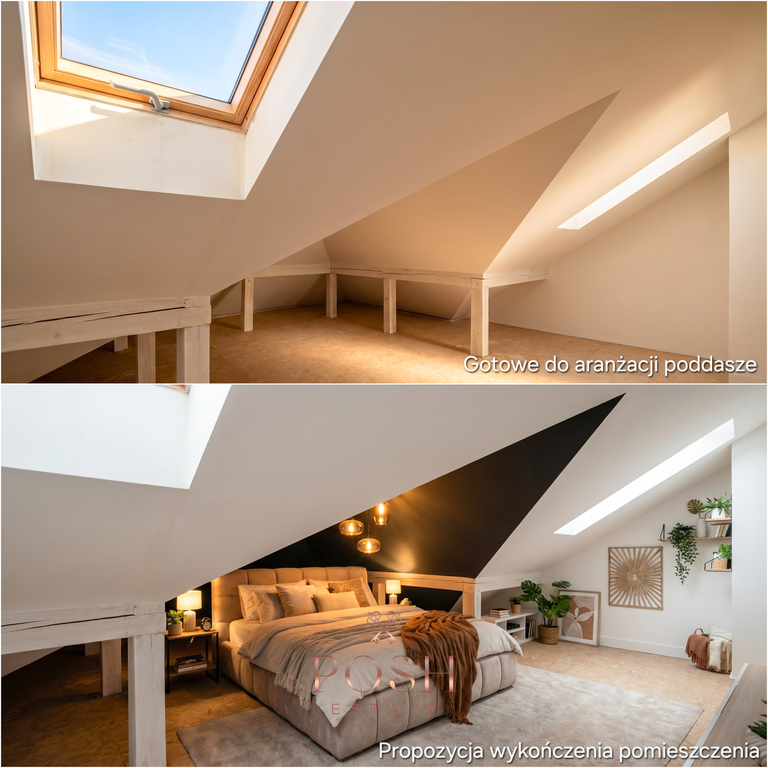 Wykończony dom przy lesie | Wysoki standard 98,5m²
