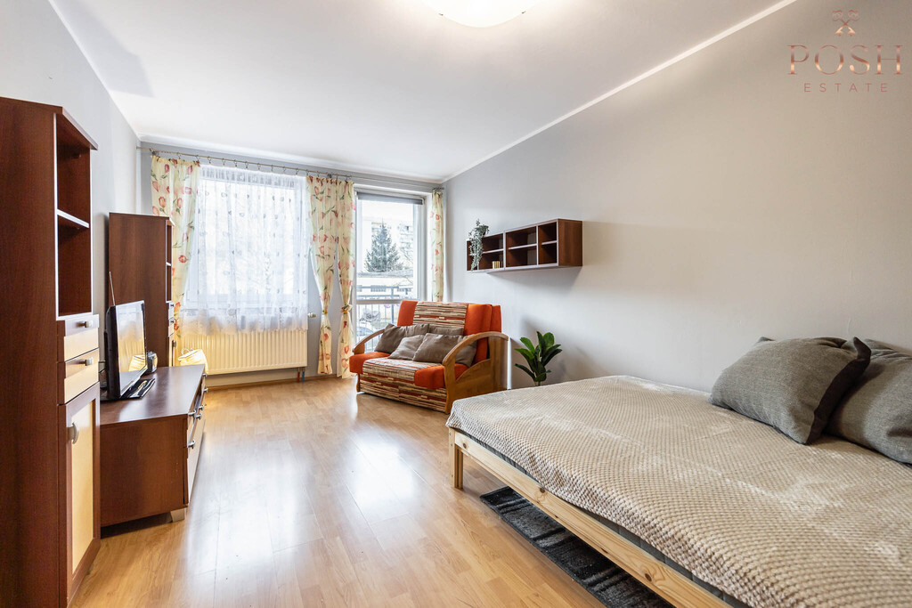 kawalerka | rozkład | balkon | opcja 2 pokoi