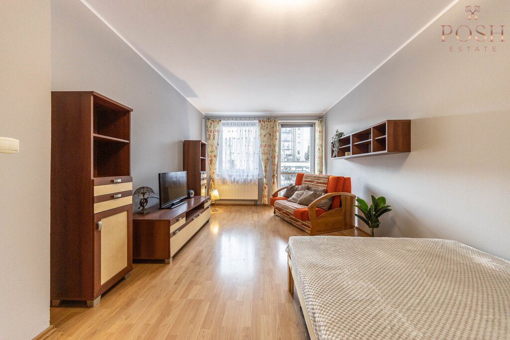 kawalerka | rozkład | balkon | opcja 2 pokoi