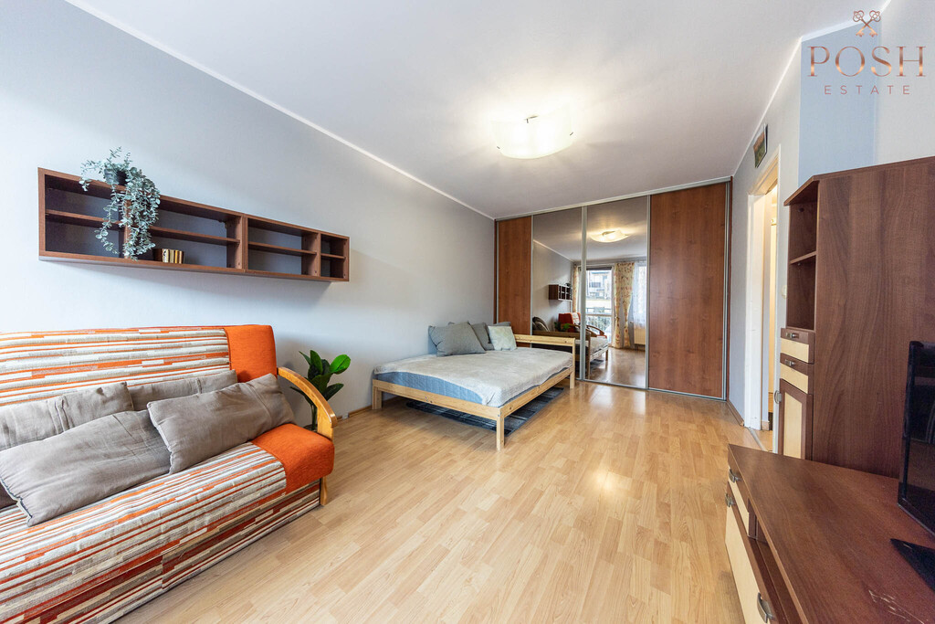 kawalerka | rozkład | balkon | opcja 2 pokoi