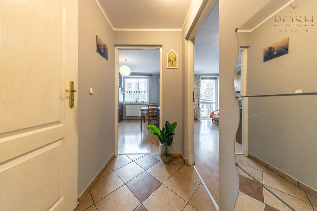 kawalerka | rozkład | balkon | opcja 2 pokoi