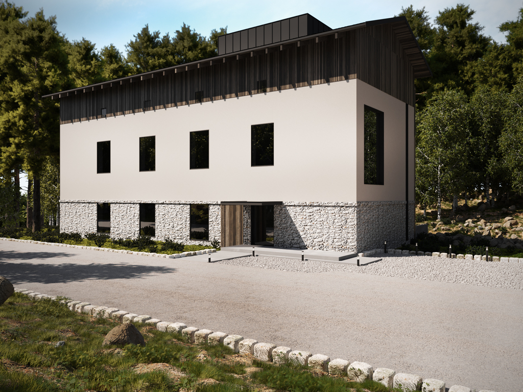 działka z PnB pod apartamenty | widok na potok