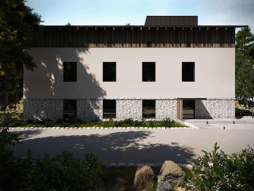 działka z PnB pod apartamenty | widok na potok