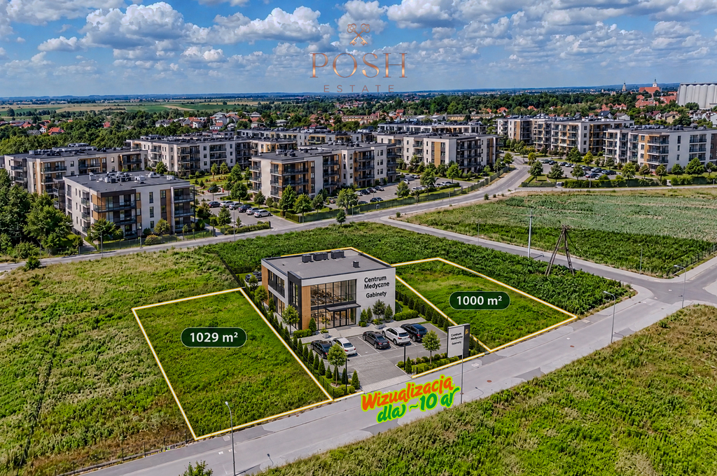 Działka usługowa 10-31 ar | Oświata, Zdrowie, Biura | Oleśnica